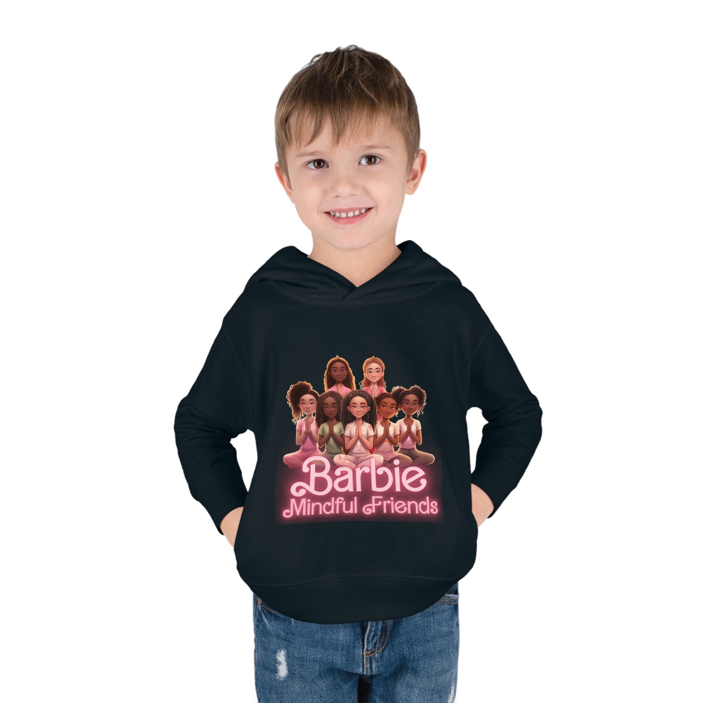 Mindful Friends Toddler Pullover Fleece Hoodie