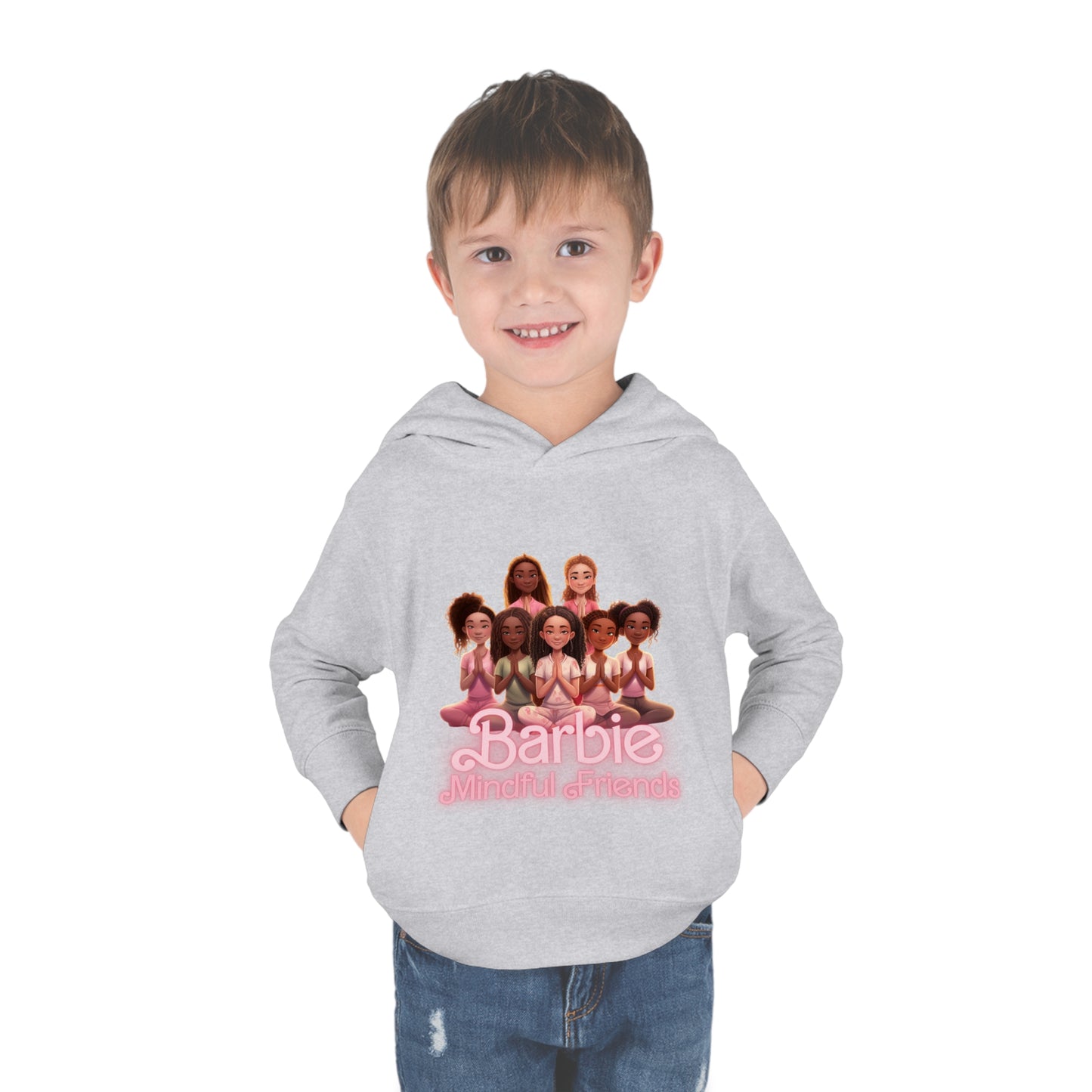 Mindful Friends Toddler Pullover Fleece Hoodie