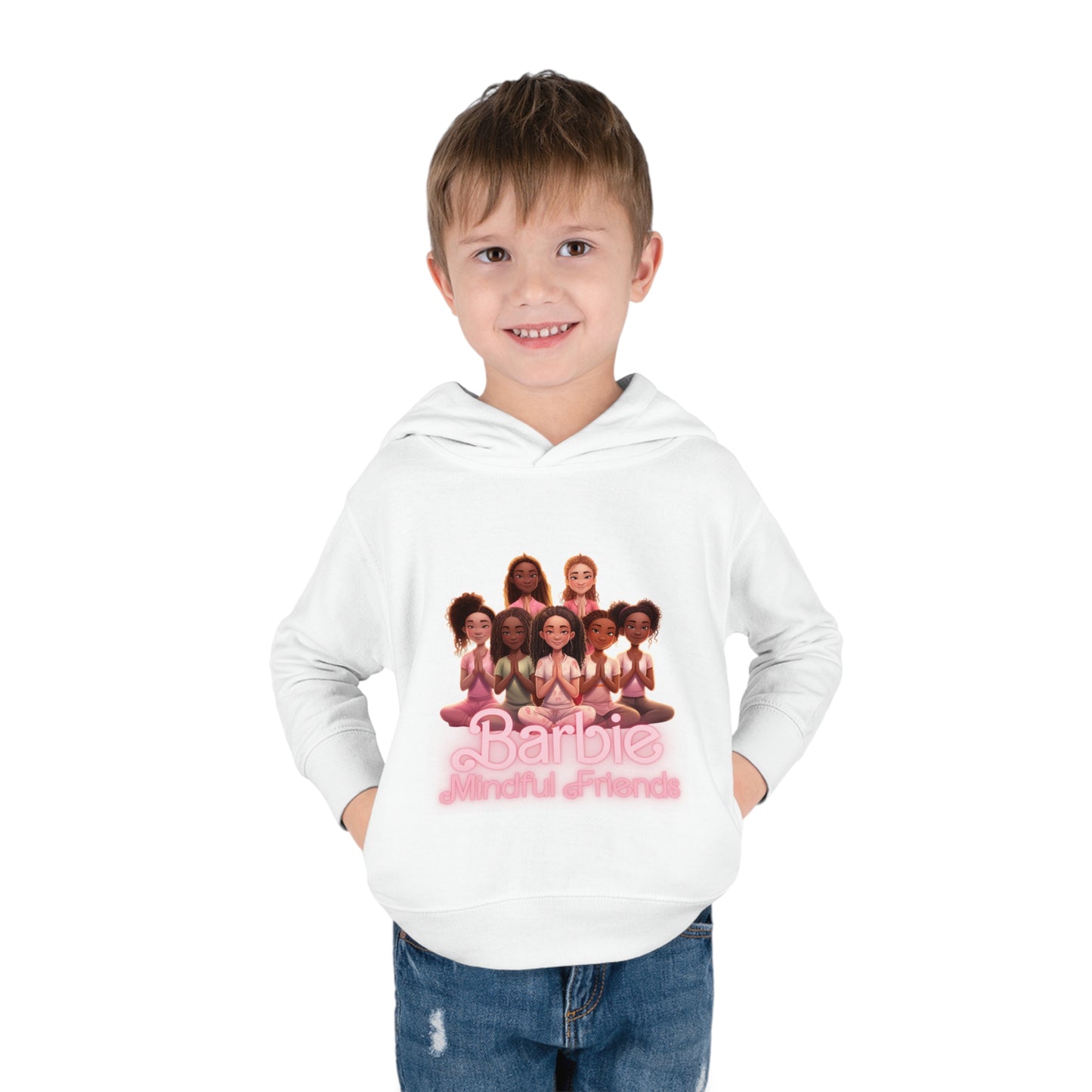 Mindful Friends Toddler Pullover Fleece Hoodie