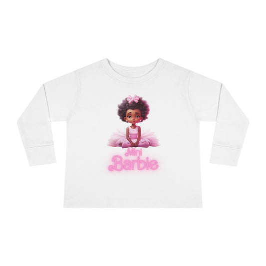 MiniBarbie Toddler Long Sleeve Tee