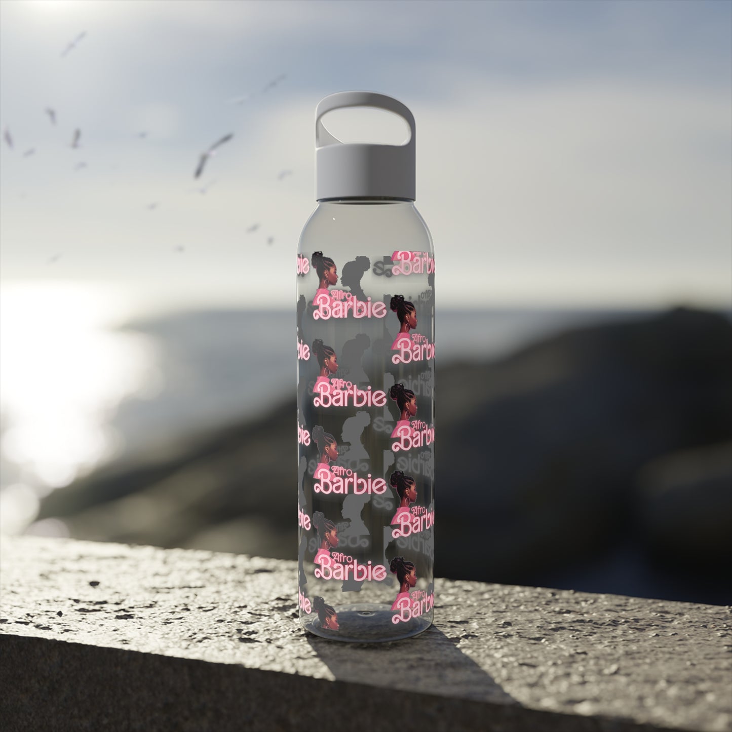 AfroBarbie Sky Water Bottle